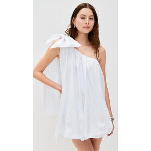 NWT! BARDOT Razia One Shoulder Mini Dress in Orchid White Size 4